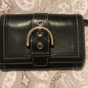 Coach Black Wallet